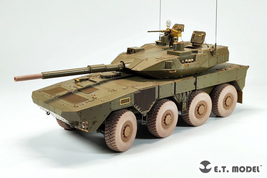 ET Model P35-129 JGSDF TYPE 16 Maneuver Combat Vehicle Sagged wheels and Muzzle Brake For TAMIYA Kit 1/35 – image 5