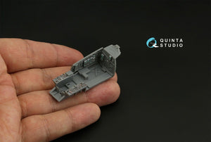 Quinta Studio QD72068 F-15C Late/F-15J Late 3D-Printed &amp;amp; colored Interior on decal paper (GWH) 1/72 – image 5