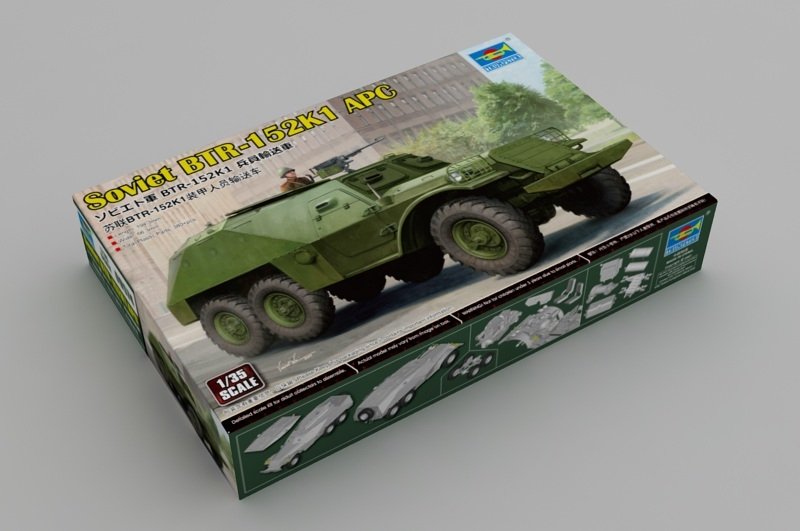 Trumpeter 09574 Soviet BTR-152K1 APC 1/35 – image 2
