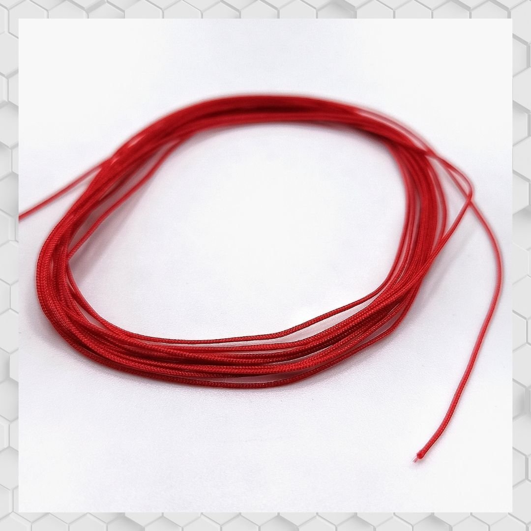 Yamamoto YMPTUN104 Braided Hose Line Red 0.4 mm