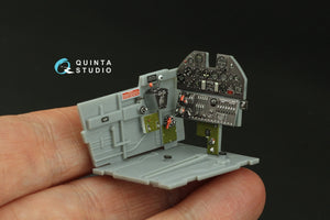 Quinta Studio QD32214 P-40M WarHawk 3D-Printed colored Interior on decal paper (Trumpeter) 1/32 – immagine 9
