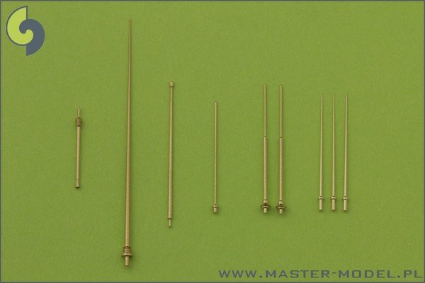 Master SM-350-063 Independence class of littoral combat ships (LCS-2, LCS-4) - aerials, masts &amp;amp; Mk110 (Bofors) 57mm/70 gun barrel