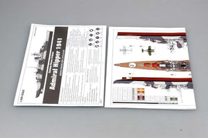 Trumpeter 05317 German Cruiser Admiral Hipper 1941 1/350 – image 2