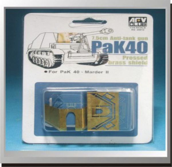 AFV Club AG35012 Pak 40 Etching Parts 1/35