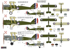 Kovozavody Prostejov KPM0311 Airco DH-9A “RAF” 1/72 – image 2