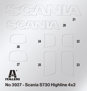 Italeri 3927 Scania S730 HIGHLINE 4x2 1/24 – Bild 4