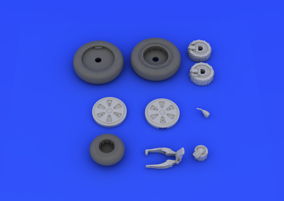 Eduard 648110 MiG-21PFM wheels 1/48 (EDUARD) – image 5