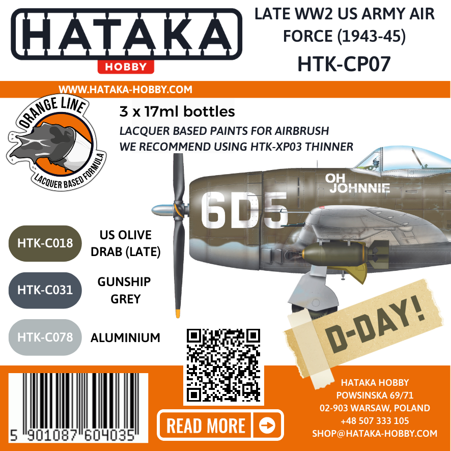 Hataka Hobby HTK-CP07 Late WW2 US Army Air Force (1943-45) – image 2