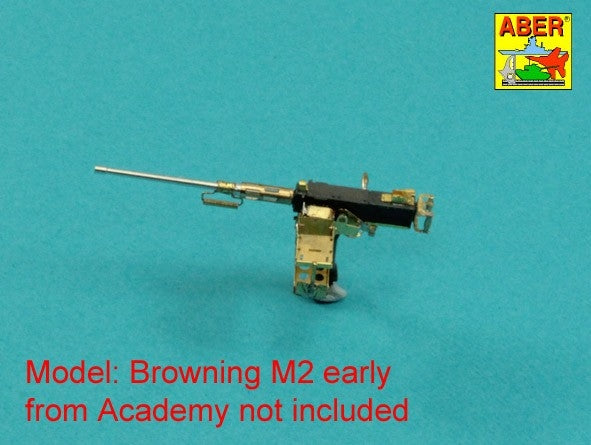 Aber 35L-091 Early barrel to US cal .50 (12.7mm) heavy machine gun Browning M2 HB 1/35 – image 25