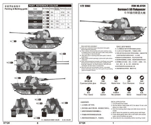 Trumpeter 07124 Flakpanzer allemand E-50 au 1/72 – image 3