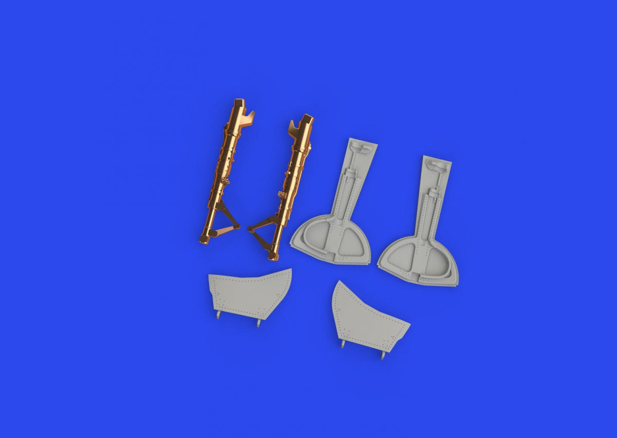 Eduard 648905 Bf 109K-4 undercarriage legs BRONZE Eduard 1/48 – obrázek 4