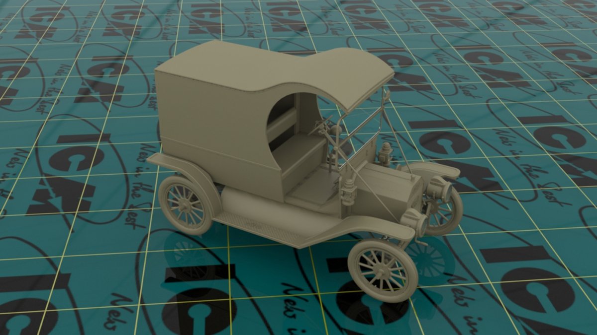 ICM 24008 Model T 1912 Light Delivery Car 1/24 – image 2