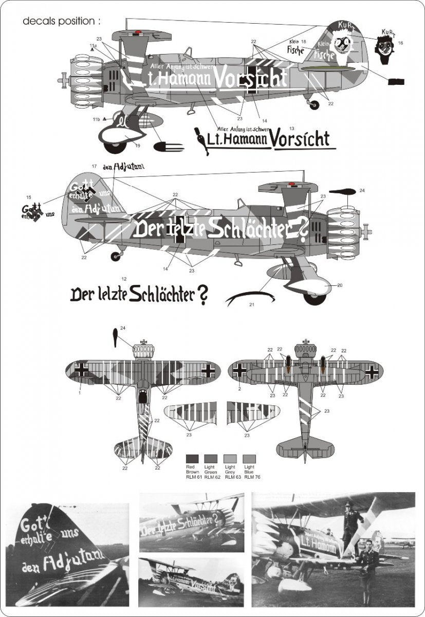 Fly 72008 Henschel Hs-123 A 1/72 – immagine 4