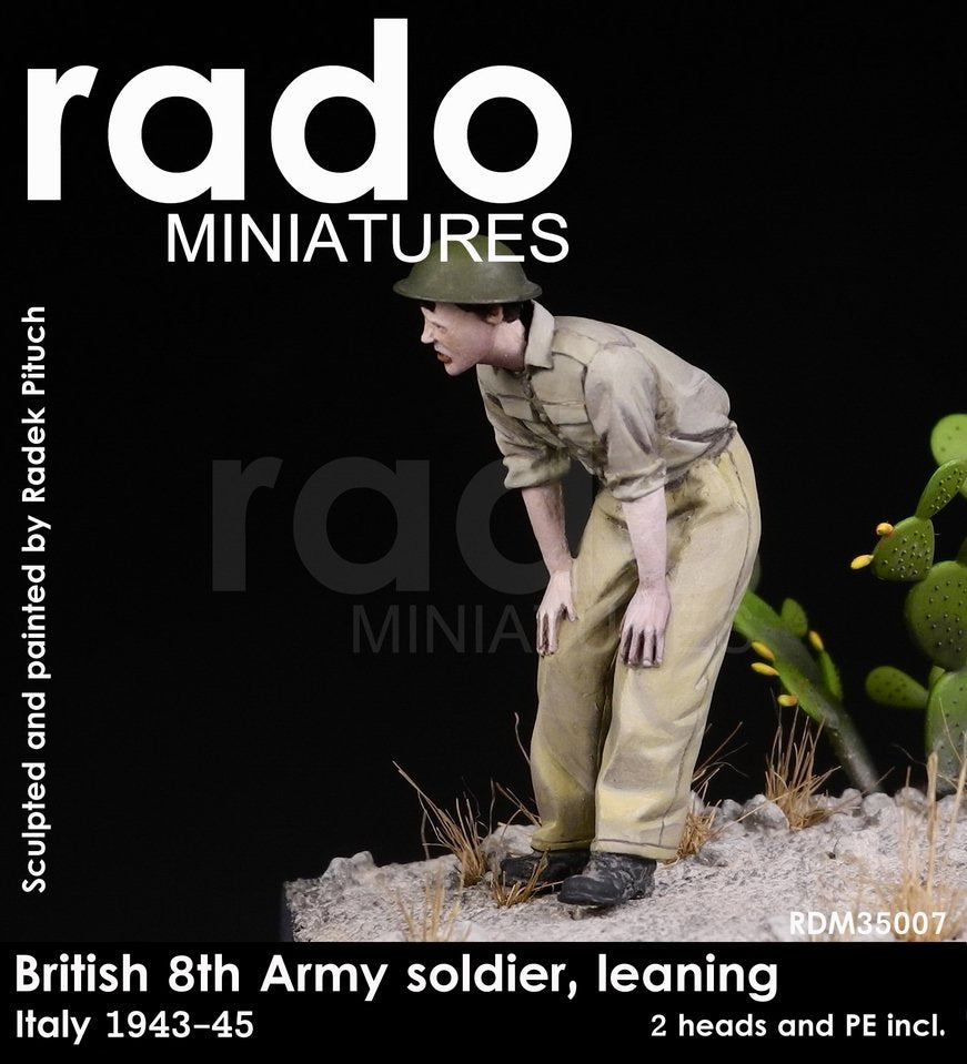 RADO Miniatures RDM35007 British 8. Army Italy 1943-45 PE &amp; extra parts included (1/35)