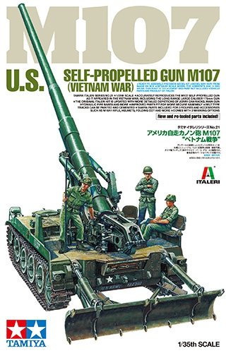 Tamiya 37021 US Self-Propelled Gun M107 (Vietnam War)