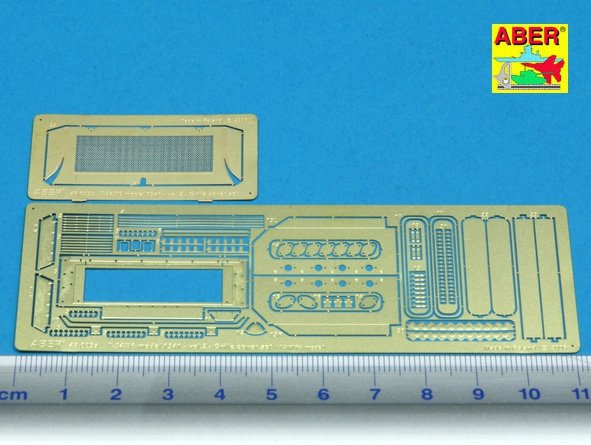 Aber 48009 Russian medium tank T-34/76 1941 model - vol. 2 - additional set - grille cover 1/48 – image 2