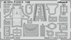 Eduard 491074 P-51D-5 interior 1/48 AIRFIX