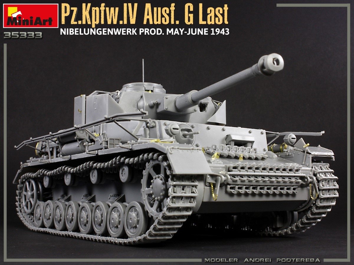 MiniArt 35333 Pz.Kpfw.IV Ausf. G Last/Ausf. H Early. NIBELUNGENWERK PRODUCED BY MAY-JUNE 1943. 2 IN 1 INTERIOR KIT 1/35 – image 4
