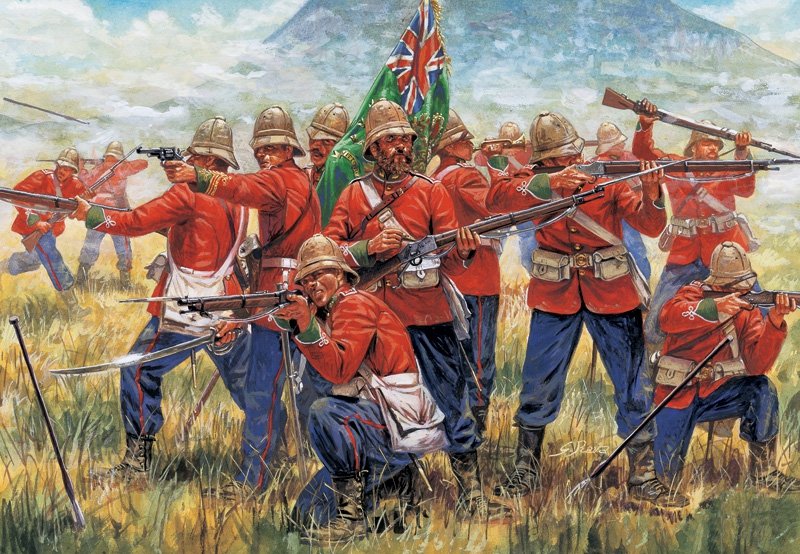Italeri 6050 FIGURES-ZULU WAR BRITISH INFANTRY 1/72 – image 2