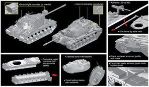 Dragon 7523 M103A2 Heavy Tank 1/72 – image 3