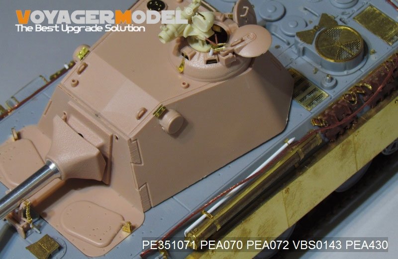 Voyager Model PE351071 WWII German Panther II Prototype Design Plan basic for Amusing Hobby 1/35 – image 4