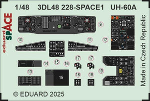 Eduard 3DL48228 UH-60A SPACE ICM 1/48 – immagine 4