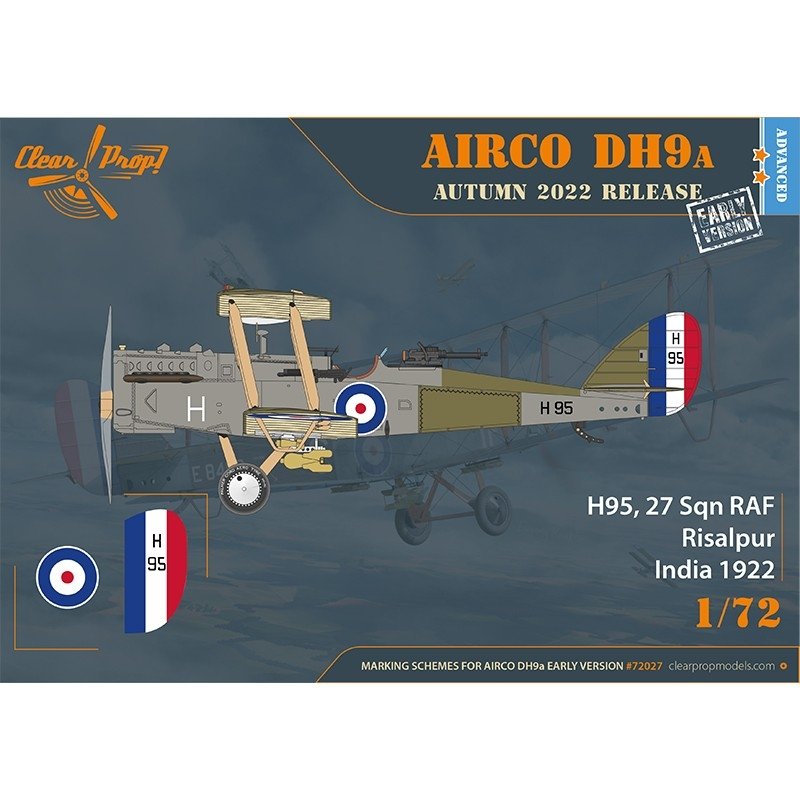 Clear Prop! CP72027 Airco DH.9a (early version) ADVANCED KIT 1/72 – image 16