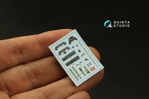 Quinta Studio QD72093 Ta 152C/H 3D-Printed &amp;amp; colored Interior on decal paper (Dragon) 1/72 – Bild 4