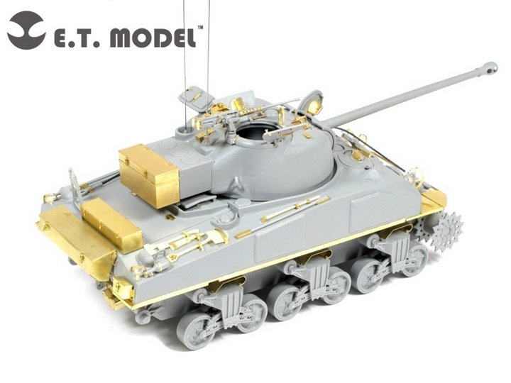 ET Model E35-092 WWII British Sherman IC Firefly Hybird (For DRAGON 6228) (1/35) – immagine 4