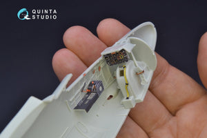 Quinta Studio QD32075 He 162 3D-Printed &amp;amp; colored Interior on decal paper (for Revell kit) 1/32 – image 5