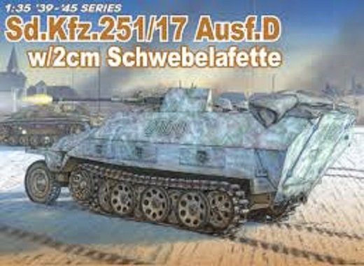 Dragon 6292 Sd.Kfz. 251/17 Ausf. D w/2cm Schwebelafette 1/35