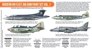 Hataka HTK-CS113 Modern RN Fleet Air Arm Paint Set Vol. 1 (6x17ml) – image 3