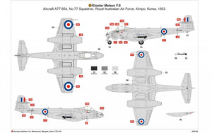 Airfix 09184 Gloster Meteor F8 Korean War 1/48 – image 4