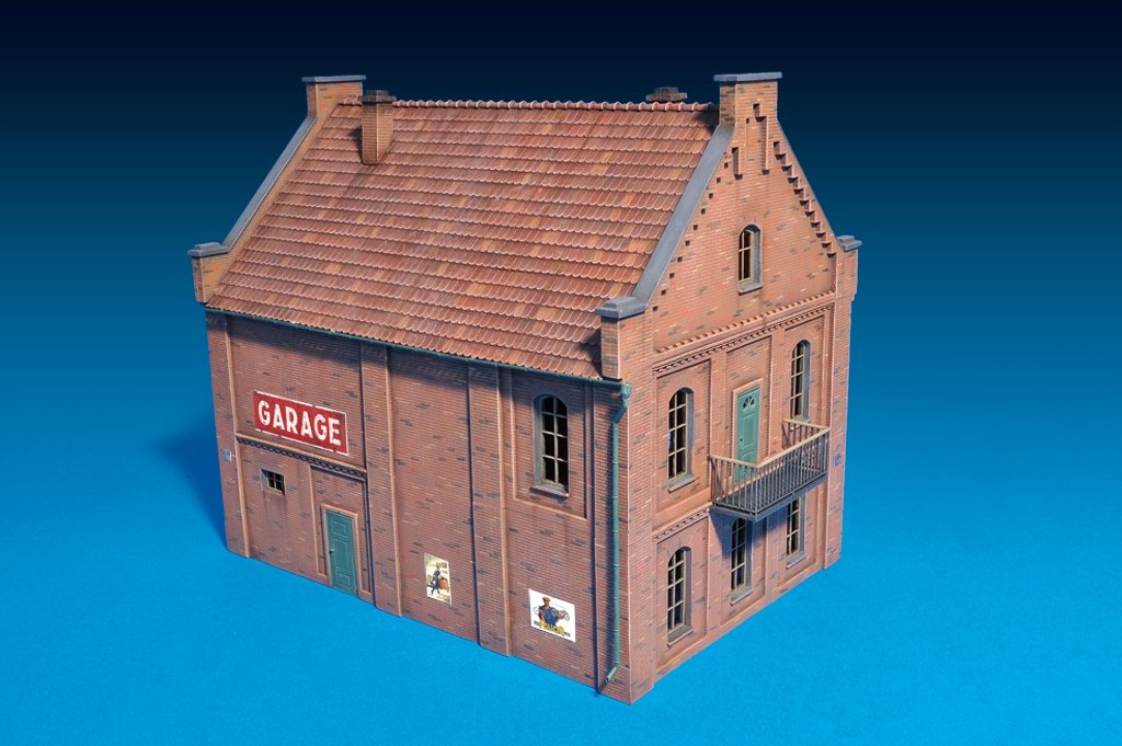 MiniArt 72031 BUILDING WITH GARAGE 1/72 – Bild 3