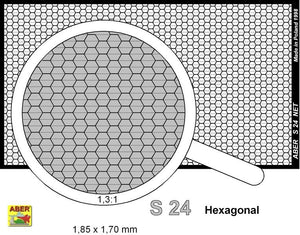 Aber S-24 Net with hexagonal mesh 1.85 x 1.7 mm – Bild 2