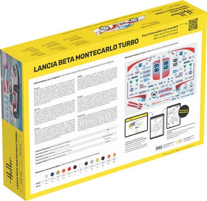 Heller 56741 STARTER KIT Lancia Beta Montecarlo Turbo 1/24