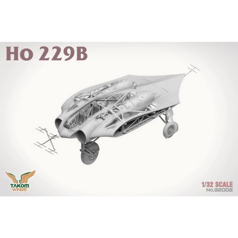 Takom 32001W Ho 229 Box - Ho 229A + Ho 229B + Ho 229 Pilot (Limited Edition) 1/32 – image 10
