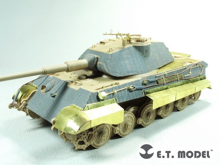 ET Model E35-273 WWII German KING TIGER（Porsche Turret）Basic For Meng 1/35