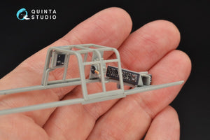Quinta Studio QD32063 Bf 110C/D 3D-Printed &amp;amp; colored Interior on decal paper (for Dragon kit) 1/32 – immagine 10