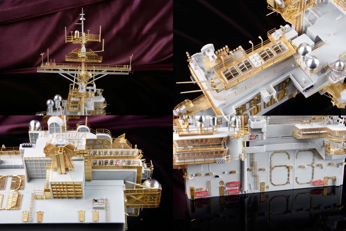MK1 Design MS-35041 CV-63 Kitty Hawk Detail-UP 1/350 – obrázek 4