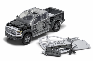 Airfix 6053 QUICKBUILD Ford F-150 Raptor - Gray – Bild 9