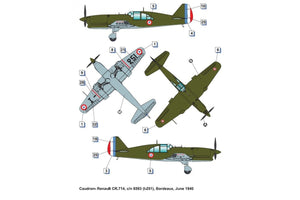 Dora Wings 48047 Caudron -Renault CR.714C.1 (early) 1/48 – obrázek 5
