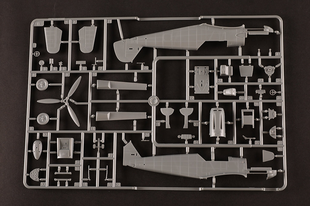 Hobby Boss 81791 Messerschmitt Bf109E-3 1/48 – obrázek 4