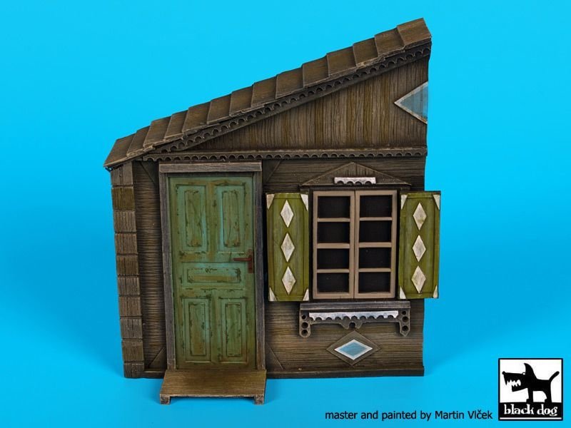 Black Dog D35076 Russian country house 1/35 – obrázek 4