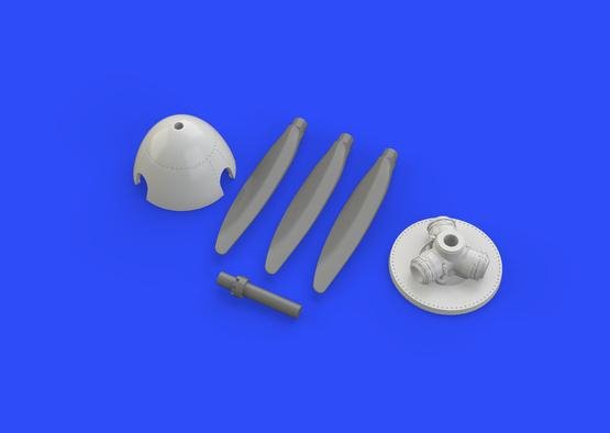 Eduard 648288 Bf 109F propeller LATE 1/48 EDUARD – Bild 5