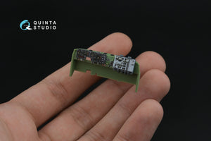 Quinta Studio QD+48569 APA-5D 3D-Printed &amp;amp; colored Interior on decal paper (KittyHawk/Zimi model) (with 3D-printed resin parts) 1/48 – immagine 10