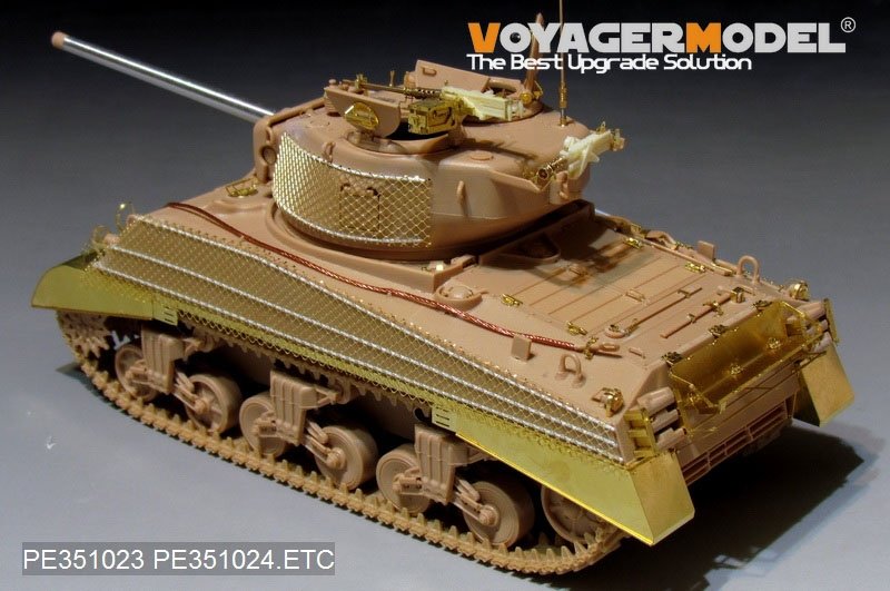 Voyager Model PE351024 WWII US M4A3 Track Covers For MENG TS-043 1/35 – obrázek 6