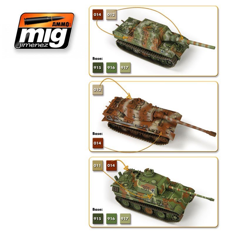 AMMO of Mig Jimenez 7118 WARGAME 1945 LATE GERMAN SET – image 2