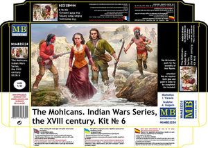 Master Box 35234 The Mohicans. Indian Wars Series, the 18th century. Kit No. 6 1/35 – obrázek 2