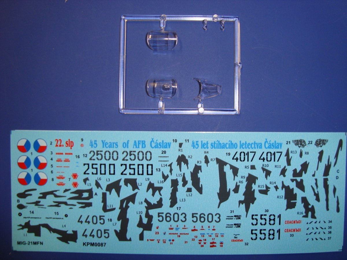 Kovozavody Prostejov KPM0087 MiG-21-MFN Fishbed CzAF 1/72 – Bild 5
